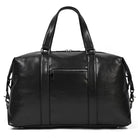 Latest Design Black Leather Travel Duffle Bag for Men & Women - VacationGrabs
