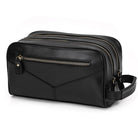 Luxury Designer Leather Cosmetic Toiletries Travel Bag for Men & Women - VacationGrabs