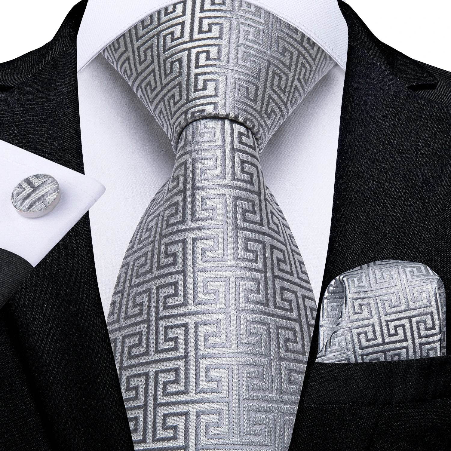 Striking Silk Tie Sets for Men - VacationGrabs