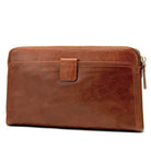 Large Capacity Cowhide Mobile Phone Bag Genuine Leather Clutch Purse - VacationGrabs