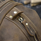Men's Vintage Genuine Leather Sling Bag | Cowhide Crossbody