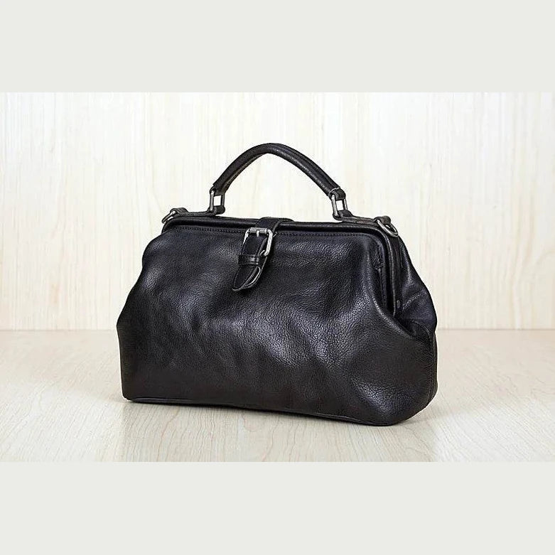 Luxury Genuine Leather Handbag Anti-Theft Shoulder Bag - VacationGrabs