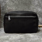 Vintage Leather Day Clutch with Shoulder Strap for Men & Women - VacationGrabs