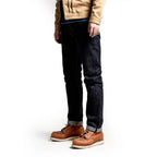 Red Tornado Heavy Weight Indigo Selvage Unwashed Pants Unsanforised Thick Raw Denim Jean