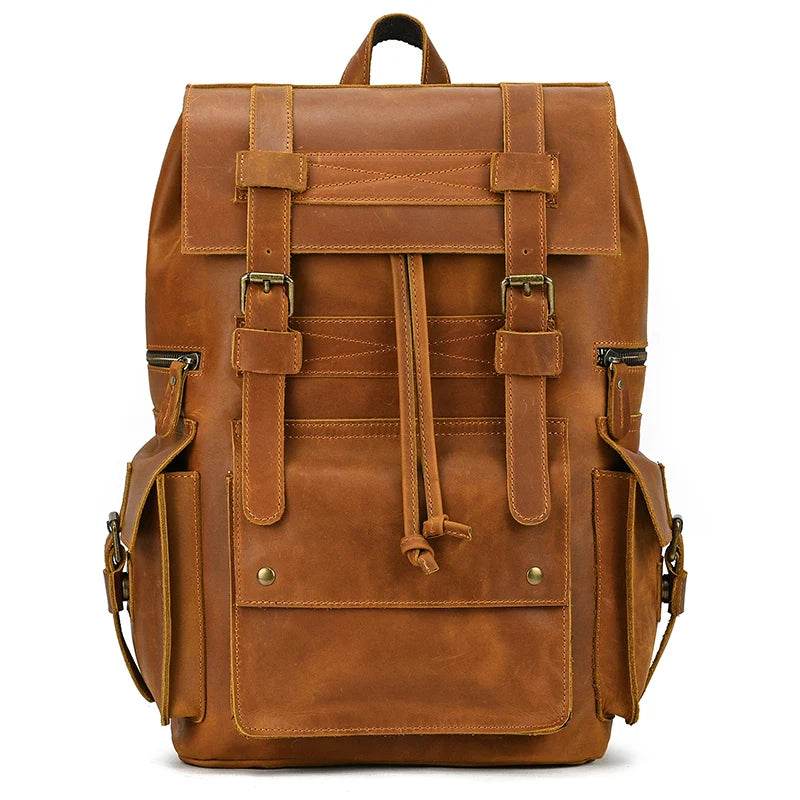 Genuine Leather Sling Bag Shoulder Crossbody for Men and Women - VacationGrabs