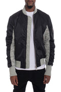 Bolden Two-Tone Bomber Jacket