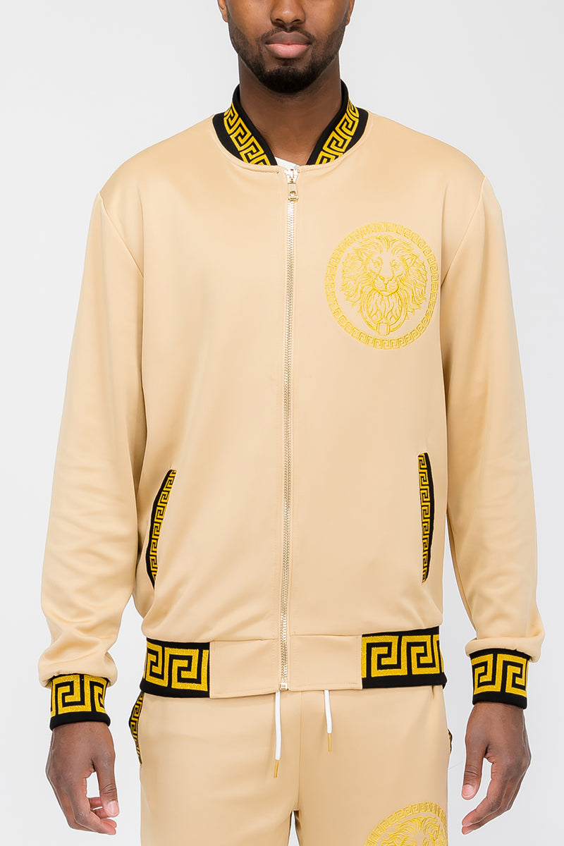 Lion Head Full-Zip Track Jacket