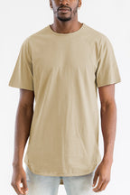 Men's Classic Scallop Long Tee Shirts