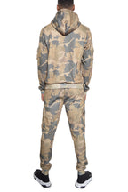 Men's Camo Pullover Hoodie Set