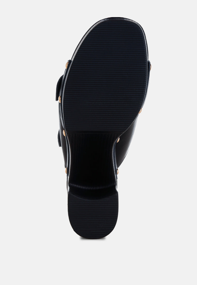 Kenna Dual Buckle Strap Sandals