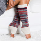 Fairisle Leg Warmers