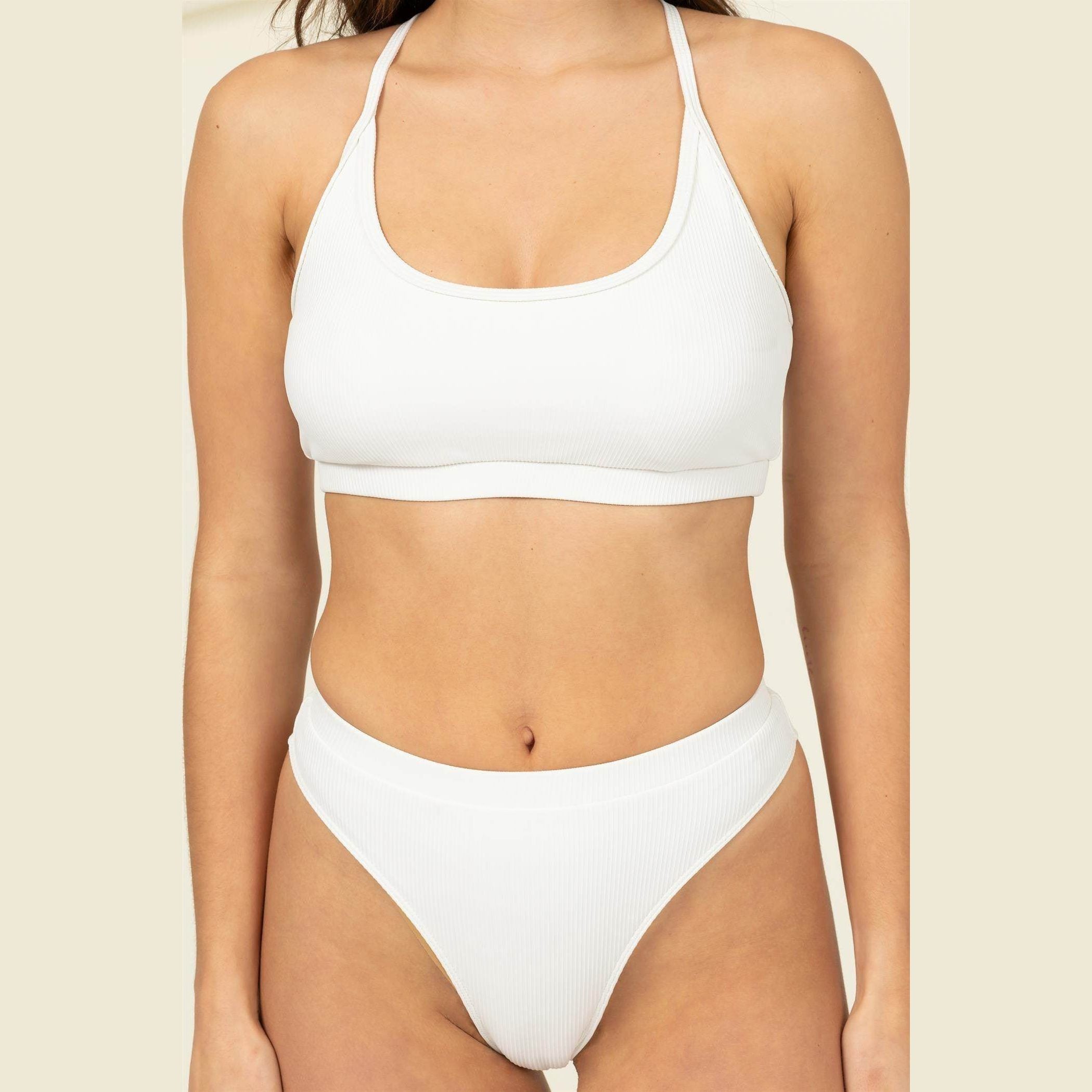 Lean Close Two-Piece Bikini Set - VacationGrabs