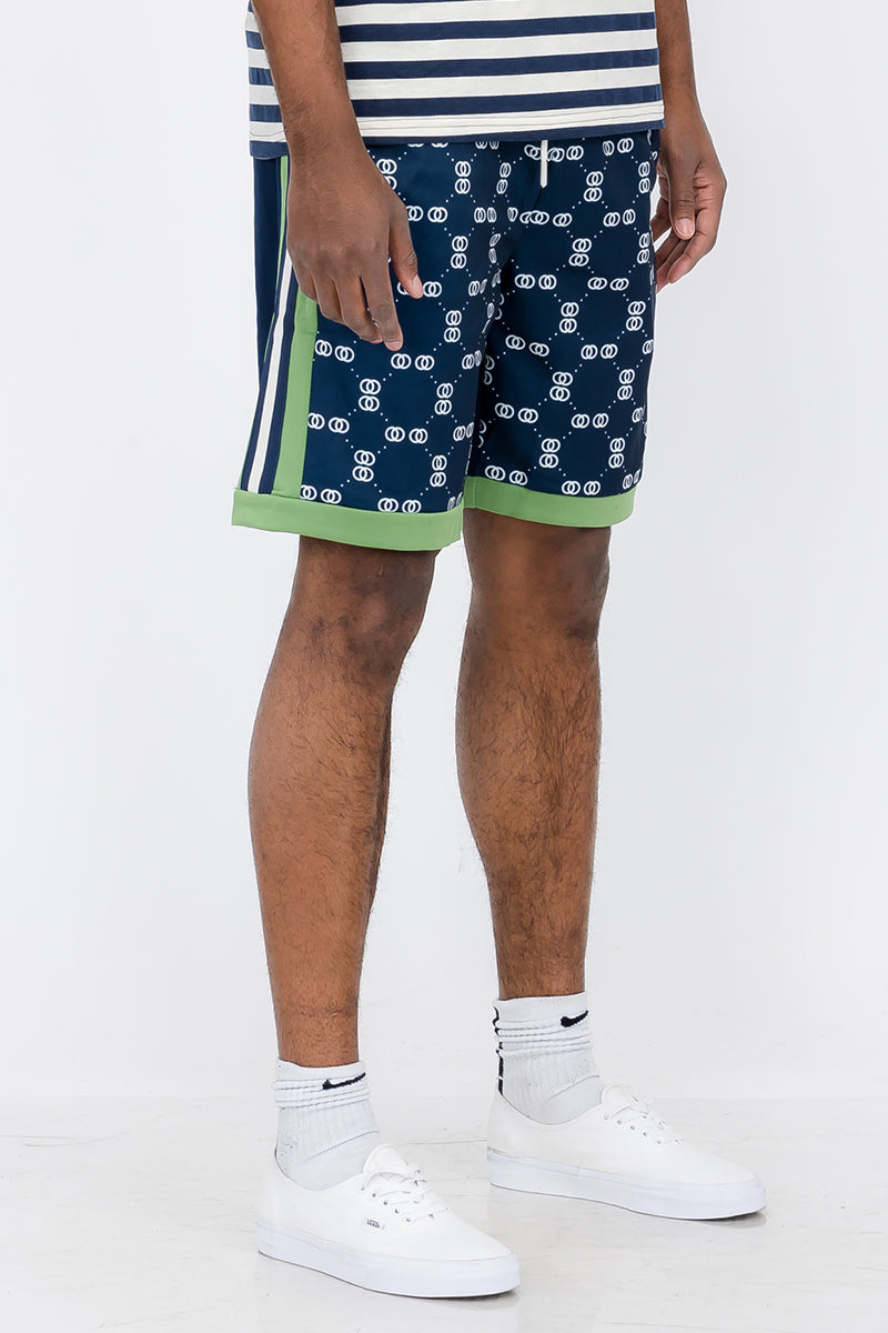 Linked Shorts – Elastic Waist with Drawstring