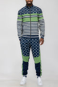 Braden Full Zip Track Suit – Elastic Waist Pants