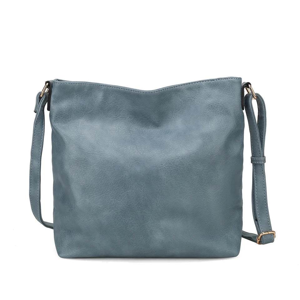 Stylish High-Quality Vegan Leather Shoulder Bag - VacationGrabs