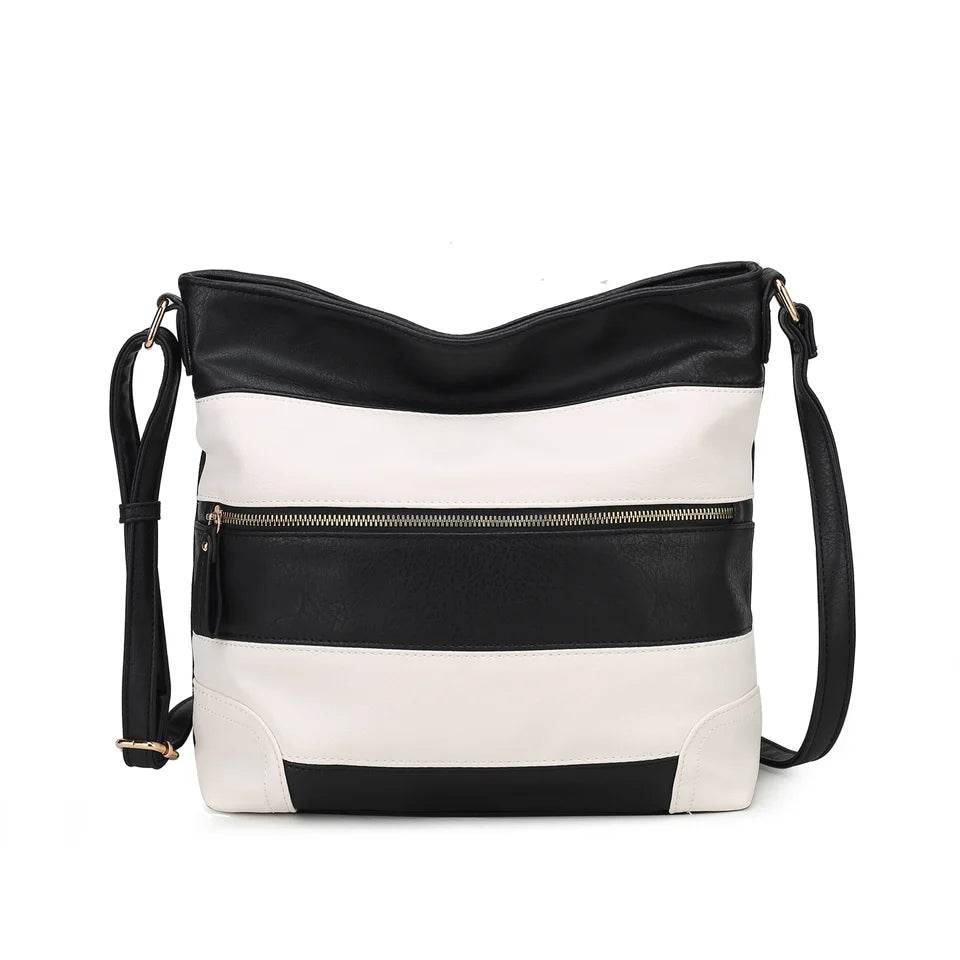Stylish High-Quality Vegan Leather Shoulder Bag - VacationGrabs