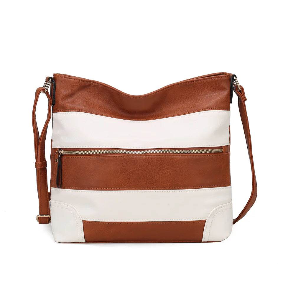 Stylish High-Quality Vegan Leather Shoulder Bag - VacationGrabs