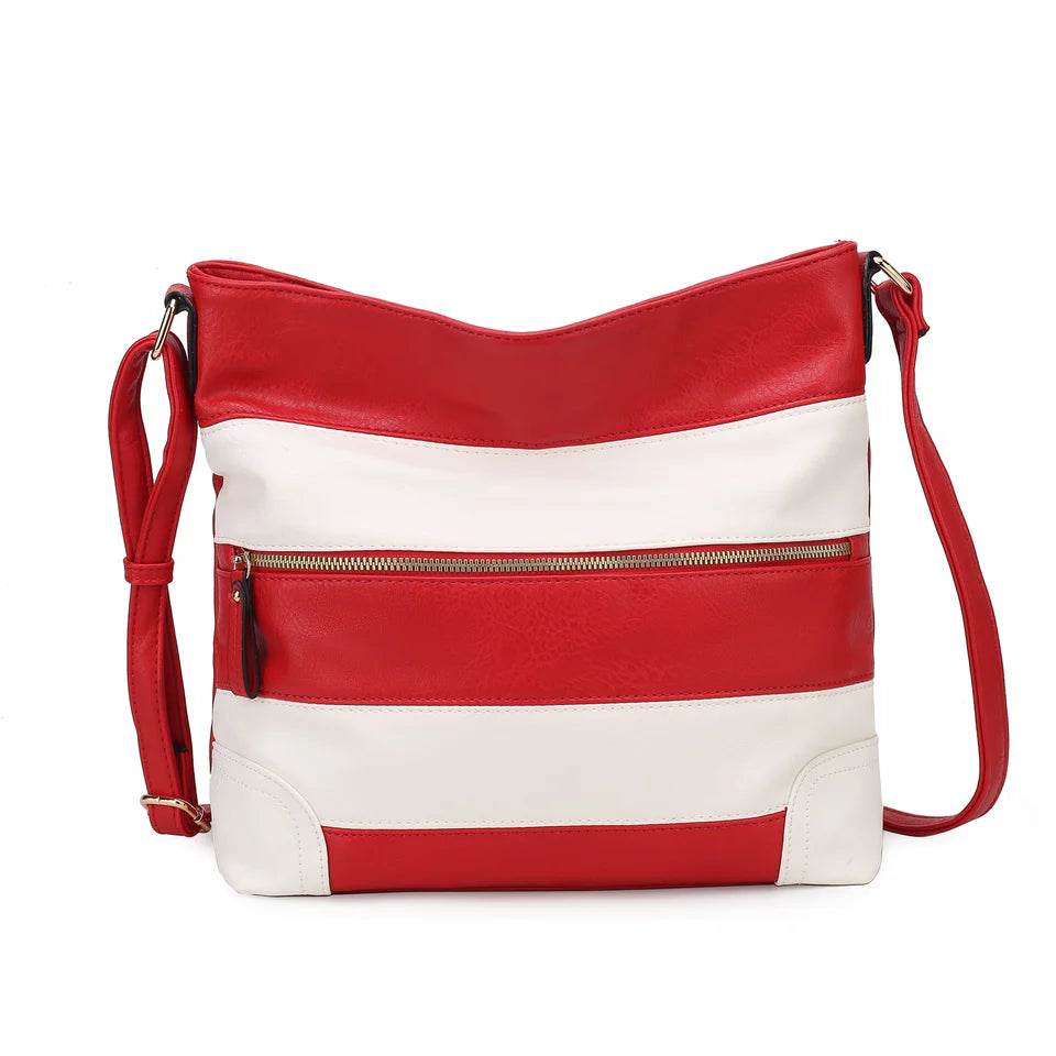 Stylish High-Quality Vegan Leather Shoulder Bag - VacationGrabs