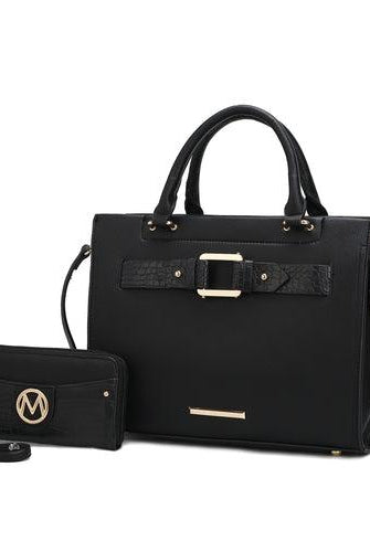 Wallets, Handbags & Accessories Virginia Vegan Leather Women Tote Bag with Wallet