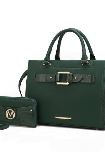 Wallets, Handbags & Accessories Virginia Vegan Leather Women Tote Bag with Wallet
