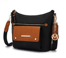 Wallets, Handbags & Accessories Serenity Color Block Vegan Leather Women Crossbody Bag