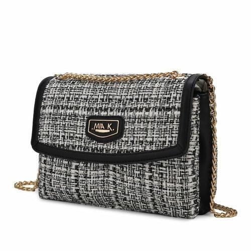 Wallets, Handbags & Accessories Mackenzie Shoulder Handbag Tweed Vegan Leather Women