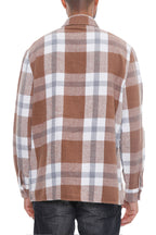 Woodridge Brushed Flannel Shacket – Long Sleeve Button-Up