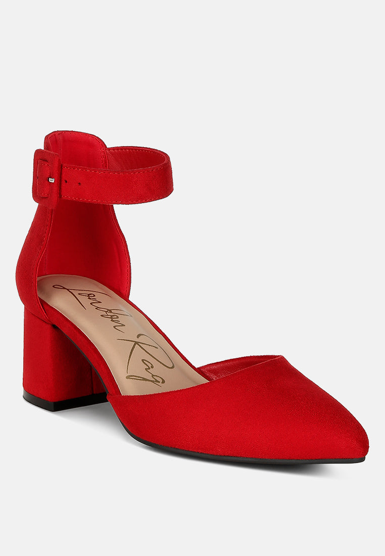 Stroot Mid Block Heel Sandals
