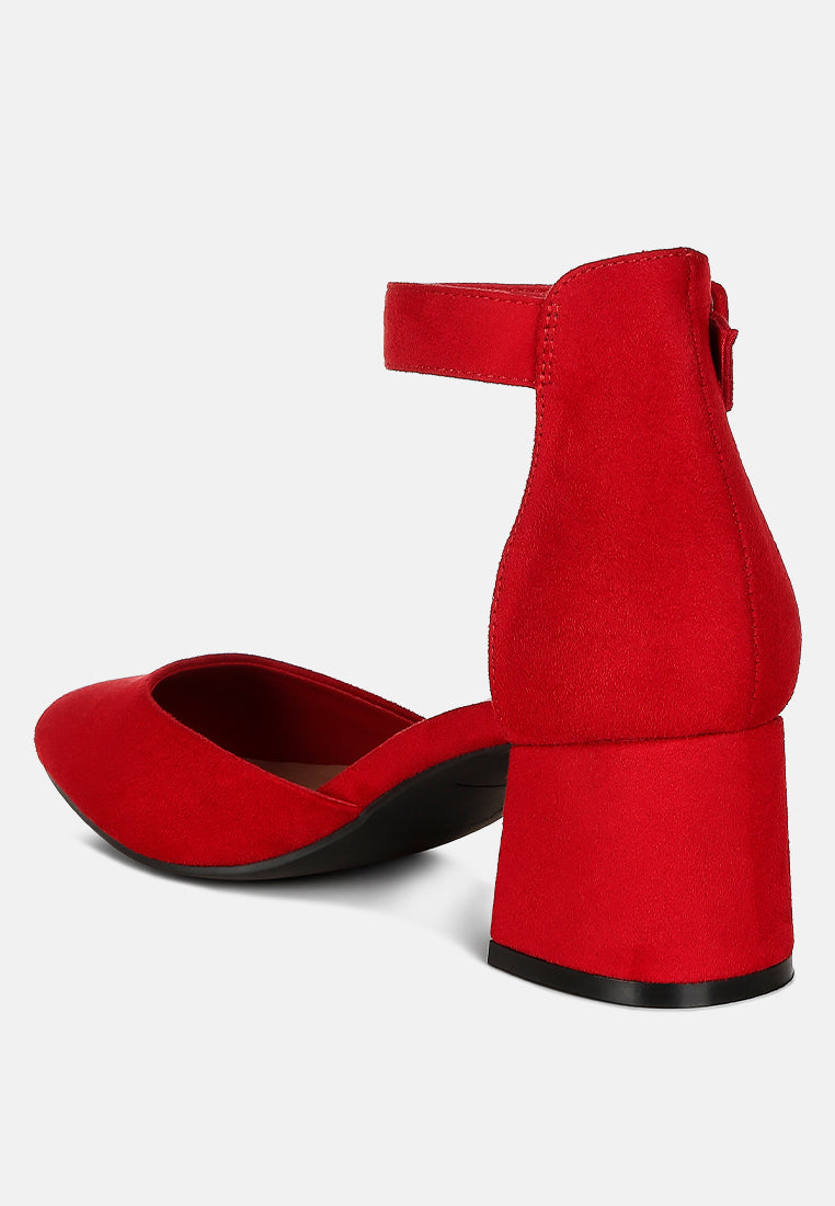 Stroot Mid Block Heel Sandals