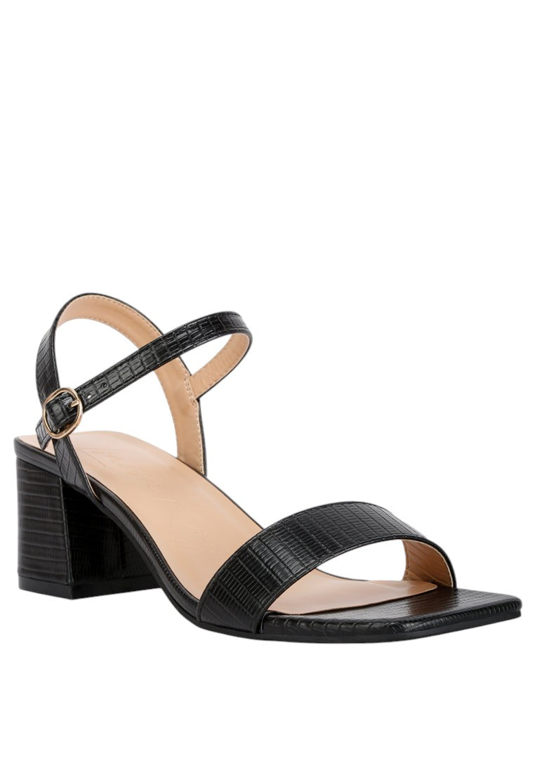 Keeyana Block Heel Sandals
