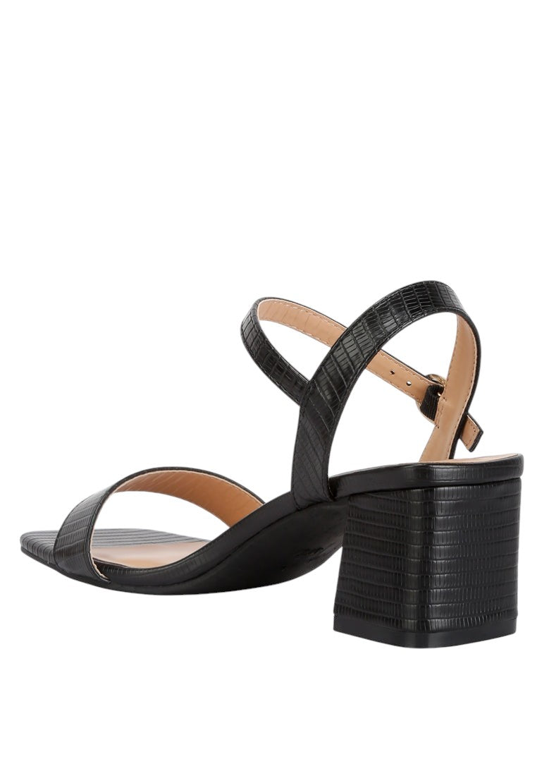 Keeyana Block Heel Sandals