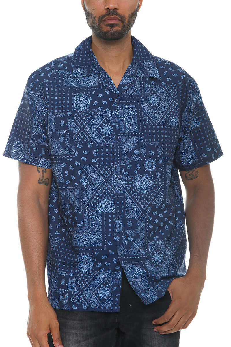 Dorian Print Button-Down Shirt | Regular Fit