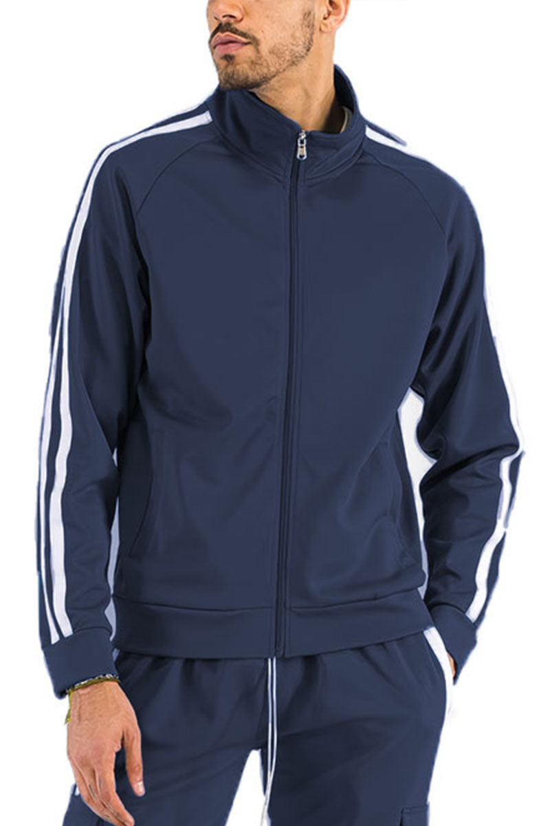 Two Stripe Track Jacket – Regular Fit Full Zip
