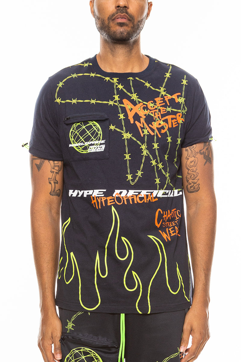 Hype Official Print T-Shirt | 100% Cotton Streetwear