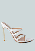 Nightclub Ready Strappy Stiletto Heel Sandals