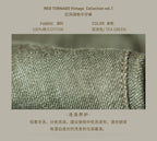 Red Tornado Mens Heavy Weight Indigo Selvage Washed Pants Sanforized Thick Raw Denim Jean