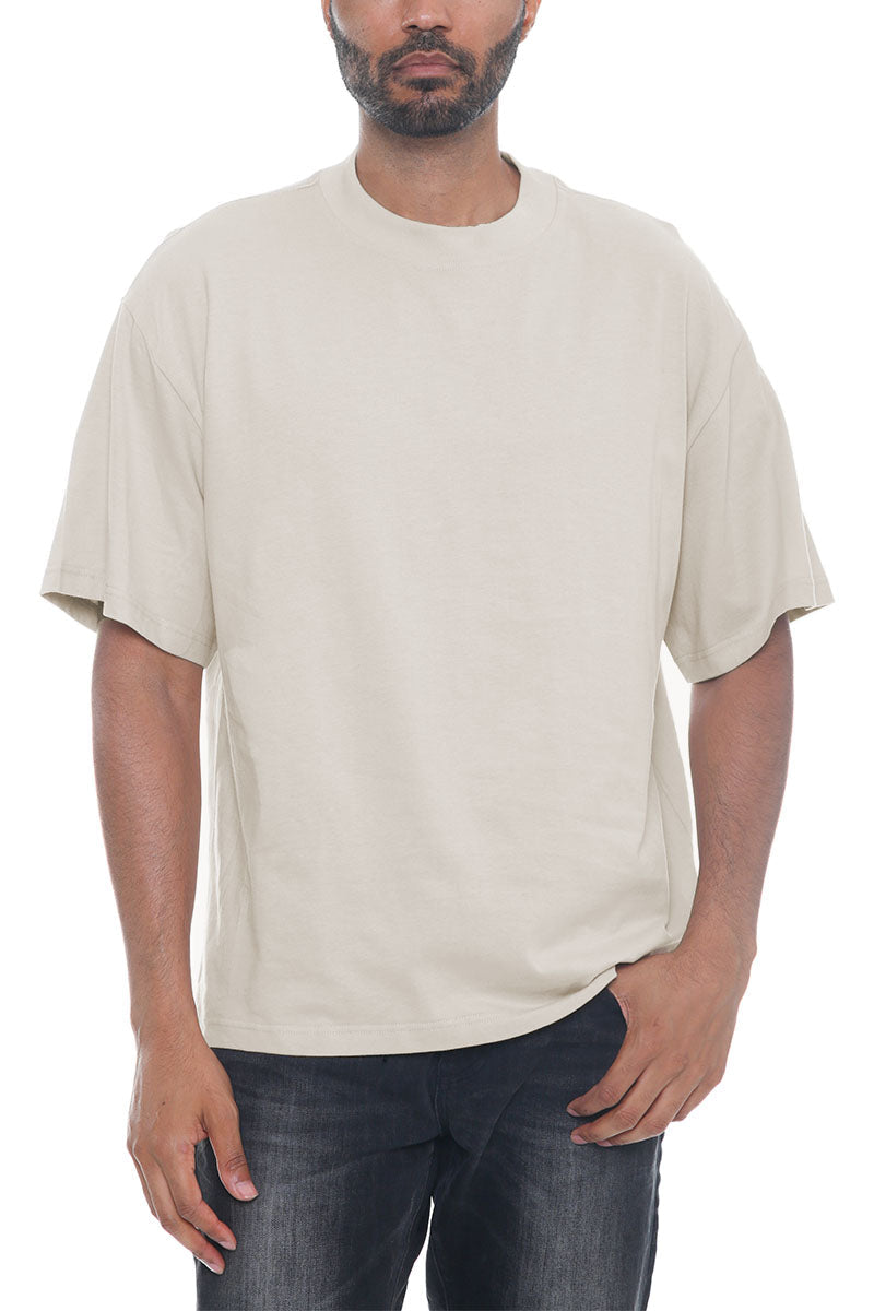 Classic Drop Shoulder Tee – Relaxed Fit Cotton