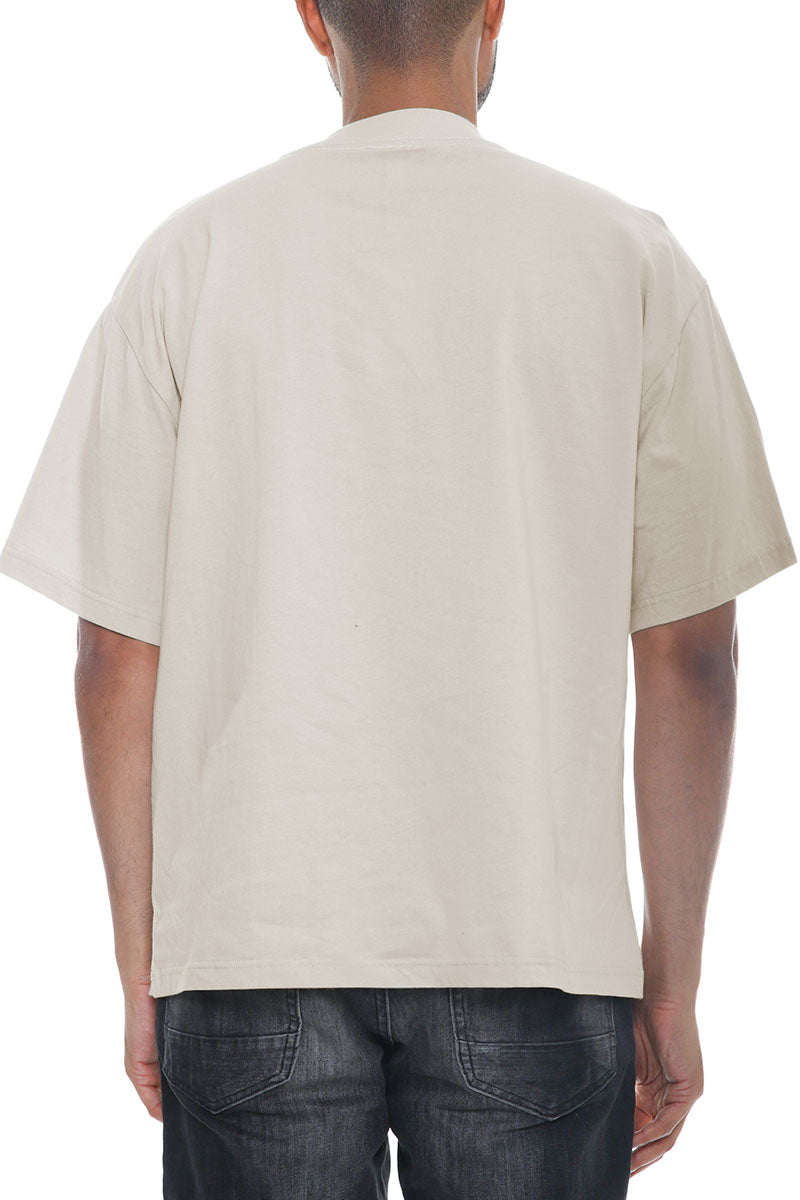 Classic Drop Shoulder Tee – Relaxed Fit Cotton