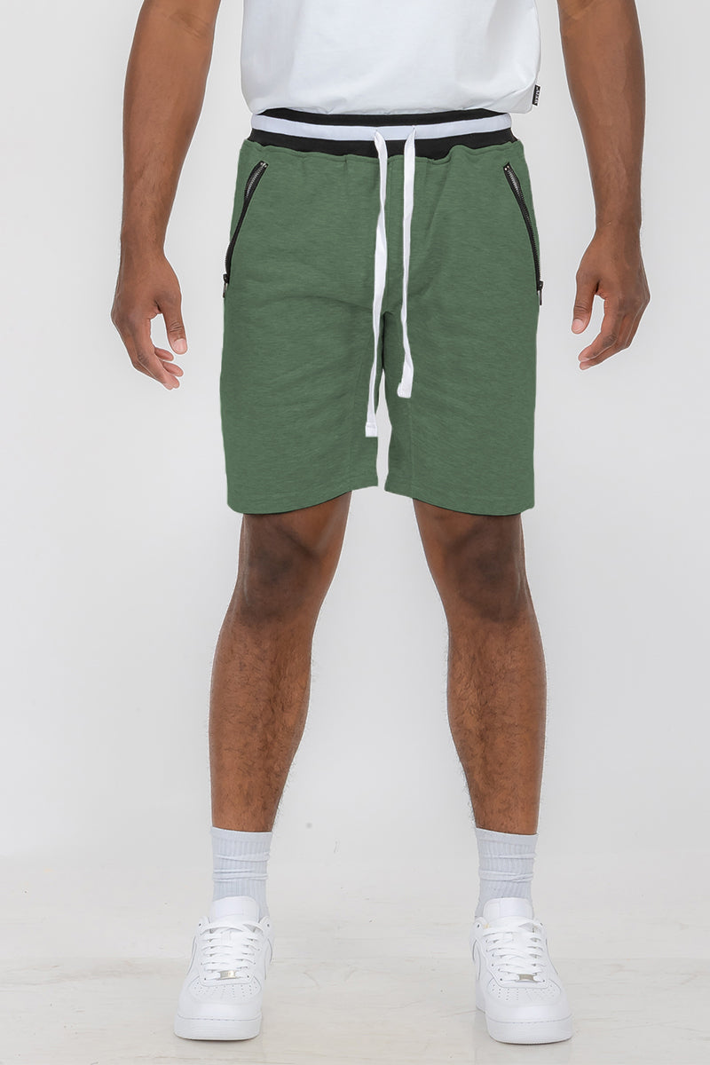 Brandon French Terry Shorts – Elastic Waist & Drawstring