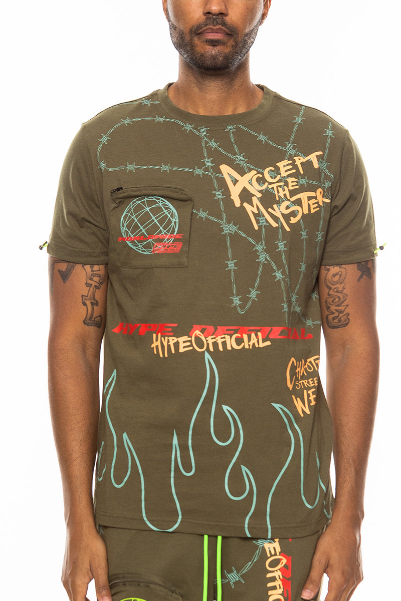Hype Official Print T-Shirt | 100% Cotton Streetwear