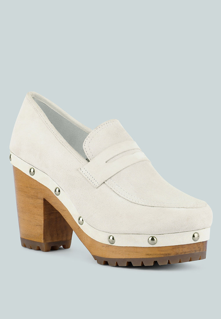 Osage Clogs Loafers In Fine Suede
