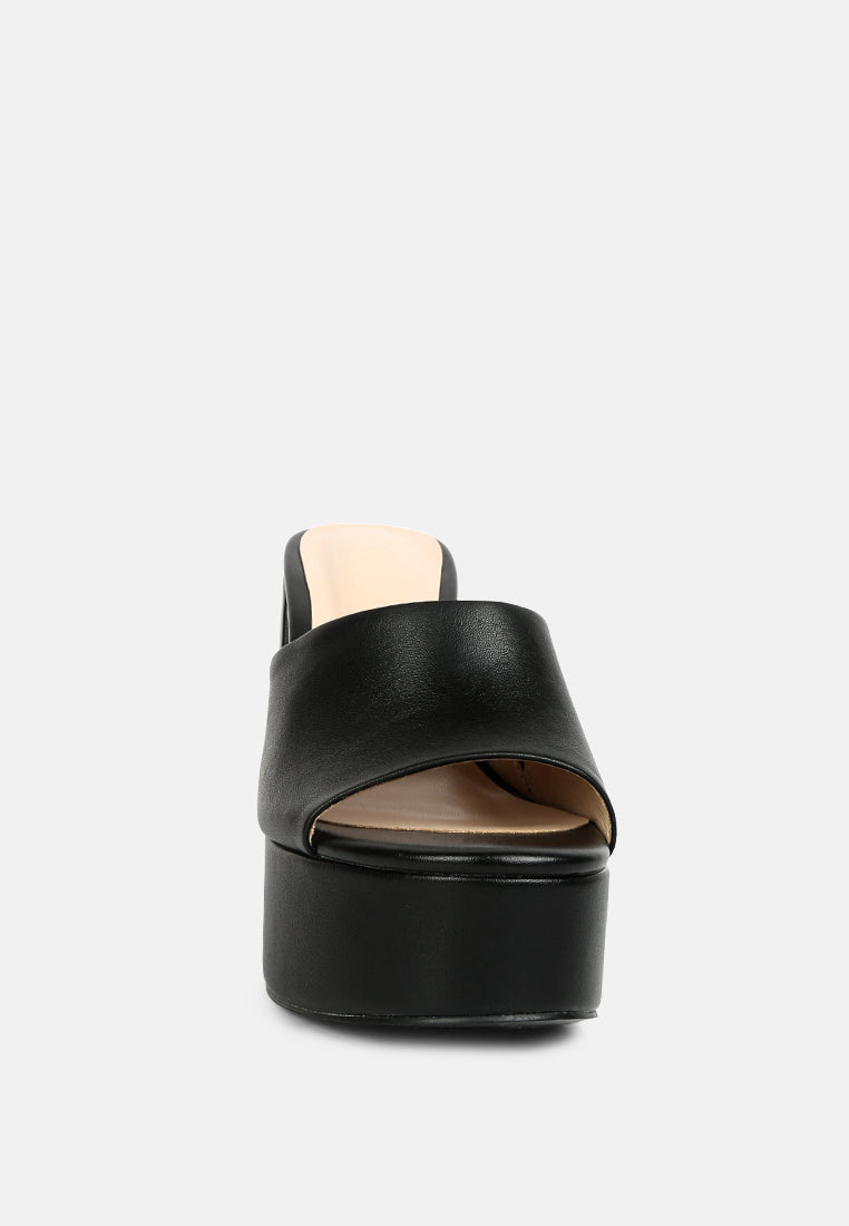 Shuri Open Toe High Block Heel Sandals