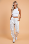 Camo Baggy Drawstring Jogger Sweatpants