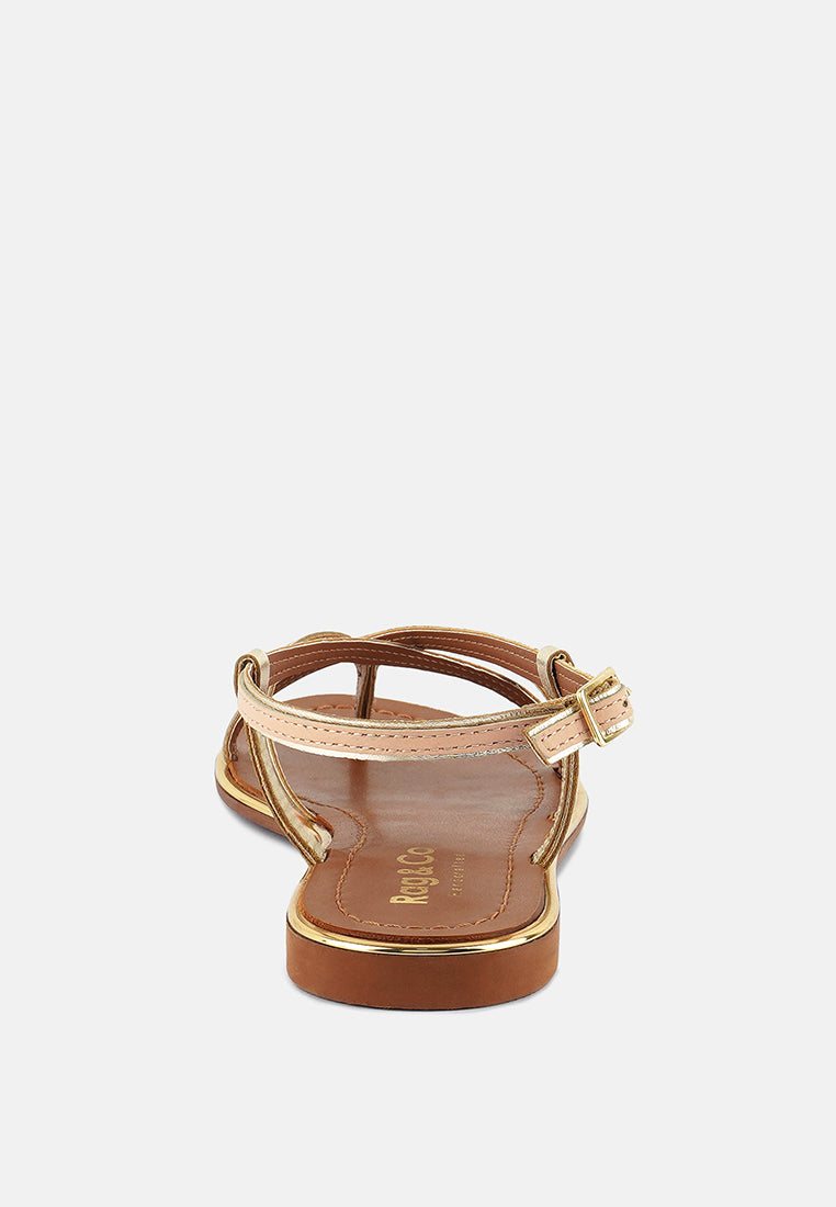 Pheobe Strappy Flat Sandals