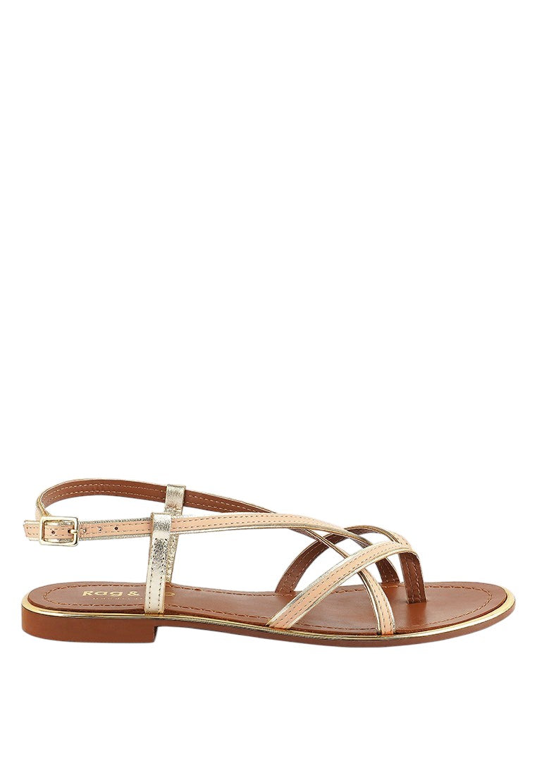 Pheobe Strappy Flat Sandals