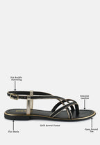 Pheobe Strappy Flat Sandals