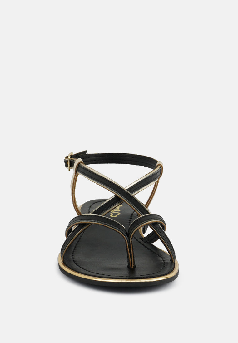 Pheobe Strappy Flat Sandals
