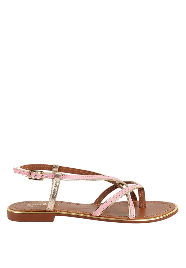 Pheobe Strappy Flat Sandals