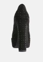 Poppins Glinting Platform High Pumps