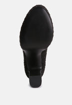 Poppins Glinting Platform High Pumps